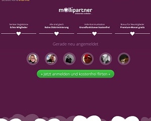 Screenshot mollipartner.de