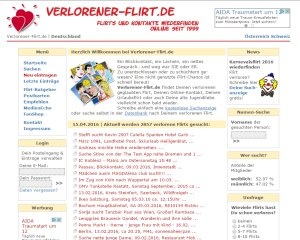 Screenshot Verlorener-Flirt.de